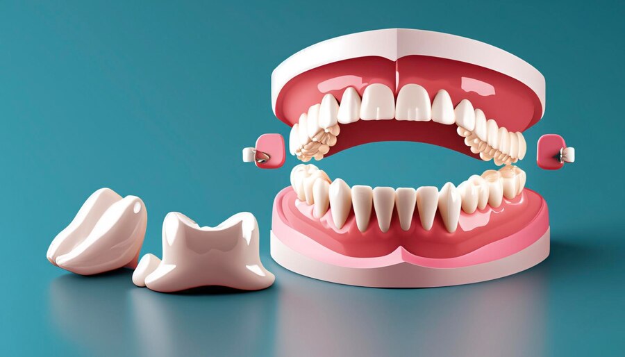 ortodonzia e correzione della posizione dei denti